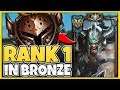 WHEN THE RANK 1 TRYND WORLD VISITS BRONZE 4 (FOR THE FIRST TIME) - League of Legends
