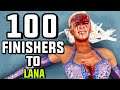 WWE 2K20 100 Finishers To Lana!