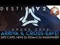Arriva il Cross-Save su Destiny 2 | Date e Informazioni su Steam e Shadowkeep
