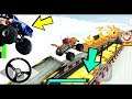 Crazy Monster Bus Stunt Race 2 "Map Snow" 4x4 Monster Truck Android Gameplay #4