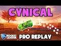 Cynical Pro Ranked 3v3 POV #40 - Rocket League Replays