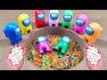 Different Fanta, Coca Cola, Schweppes, Pepsi, Sprite Underground VS Mentos | Among Us