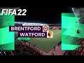 FIFA 22 - Brentford vs Watford - Premier League | PS4