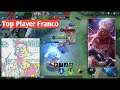 Gameplay Top player Franco || Mobile legends Indonesia #gameplay #mlbb #franco