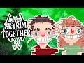 Skyrim Together | Part 2 | Couplecade's Funny Moments | Twitch Stream Highlights | Coop Skyrim Mod