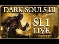 😬 SOUL OF CINDER SL1😬- Dark Souls 3 - SL1 Run - LIVE STREAM