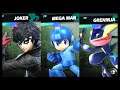 Super Smash Bros Ultimate Amiibo Fights – 11pm Finals Joker vs Mega Man vs Greninja