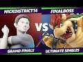 S@X 425 GRAND FINALS - NickDistrict14 (Wii Fit Trainer) Vs. FinaLBoss (Bowser) SSBU Smash Ultimate