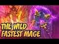 The Wild Fastest Mage! | Saviors of Uldum | Hearthstone