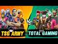 Two Side Gamers VS Total Gaming || 4 Vs 4 Clash Squad || Garena Free Fire