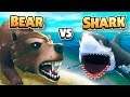 WHO WOULD WIN!? BEAR vs SHARK - NEW Raft Update!