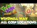 Yooka-Laylee And the Impossible Lair Windmill Way All Coin Locations