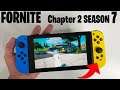 Fortnite Chapter 2 Season 7 Nintendo Switch Gameplay