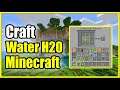 How to Make Water in Minecraft using Education Edition (H20 Recipe Tutorial)