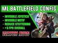 LATEST! ML Config 60 FPS ft. Invisible Controller, Notif. 🔥 MOBILE LEGENDS BANG BANG - Martheus