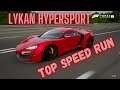 2016 W Motors Lykan HyperSport Top Speed Run Forza Motorsport 7