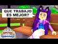 BUSCANDO MI TRABAJO IDEAL - ROBLOXIA WORLD - ROBLOX