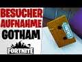 Fortnite: Sammle Aufnahme des Besuchers Gotham City & Starry Suburbs  - Season 10 X Deutsch