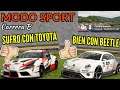 Gran Turismo Sport - Modo Sport | Carrera B - Sufriendo con Toyota Supra, disfrutando con Beetle !!