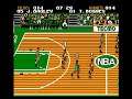 Tecmo NBA Basketball (Nintendo NES system)