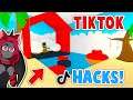 TIKTOK HACKS DECIDE What I BUILD In Adopt Me! (Roblox)