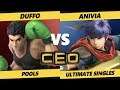 CEO 2019 SSBU - Duffo (Little Mac) Vs. Anivia (Ike) Smash Ultimate Tournament Top 192 Losers