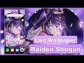 Live Wallpaper Android&PC - Raiden Shogun | Genshin Impact