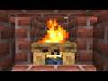 🔥 Minecraft 4K Relaxing Fireplace with Crackling Fire Sounds 1 HOUR No Music 4k UHD TV Screensaver