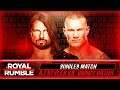 WWE 2K20 : Royal Rumble 2020 AJ Styles Vs Randy Orton Match | WWE 2K20 Gameplay 60fps 1080p Full HD