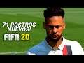 71 ROSTROS NUEVOS A FIFA 20!! ACTUALIZACIÓN