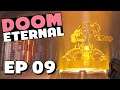 DOOM HUNTER BASE! - Part 9 - DOOM ETERNAL No-Commentary Walkthrough