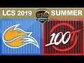 FOX vs 100 - LCS 2019 Summer Split Week 3 Day 2 - Echo Fox vs 100 Thieves