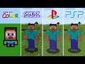 Minecraft (2011) GBC vs GBA vs PS1 vs PSP | Graphics Comparison