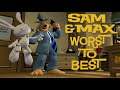 Ranking Every Sam & Max Game From WORST TO BEST (Top 4 Games)