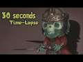 30 Second Time-Lapse | Painting Process |Lord of the Rings | The king of the dead FanArt