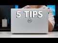 5 tips for your NEW Dell XPS laptop