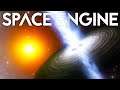 What's Inside A Black Hole? Exploring To The Edge Of The Universe - Space Engine Gameplay