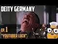 "Youtuber Luck" - Deity Civ 6 Germany Let's Play Ep.1