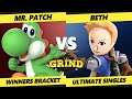 The Grind 157 - Mr. Patch (Yoshi) Vs. Beth (Mii Swordfighter) Smash Ultimate - SSBU