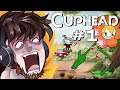 zachbealetv RAGES at CUPHEAD for 14 minutes and 18 seconds | CUPHEAD #1