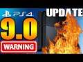 PS4 9.00 Update System Software WARNING It's BAD!
