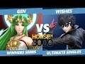 Smash Ultimate Tournament - Gen (Palutena) Vs. Wishes (Joker, Inkling) SSBU Xeno 166 Winners Semis