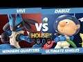 Smash Ultimate - Vivi (Lucario) Vs. Liquid | Dabuz (Olimar) SSBU Xeno 199 Winners Quarters