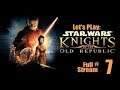 Star Wars: KOTOR - with a blockade of deadly battleships, (Full Stream #7)