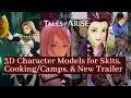 Tales of Arise! | 3D Character Model Skits, Fishing, Cooking, & Camping! | Review + Explained