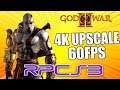 GOD OF WAR 2 HD (RPCS3 - 4K) | EMULADOR DE PS3 | 2160p 60fps AO VIVO