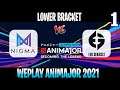 Nigma vs EG Game 1 | Bo3 | Lower Bracket WePlay AniMajor DPC 2021 | DOTA 2 LIVE