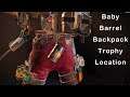 The Division 2 - Baby Barrel Backpack Trophy Location - Kenly Library
