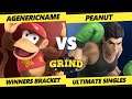 The Grind 157 - AGenericName (Diddy Kong) Vs. Peanut (Little Mac) Smash Ultimate - SSBU