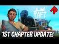 Using SECRET CODES to Find Locations! | RAFT First Chapter gameplay ep 1 (Huge Update!)
